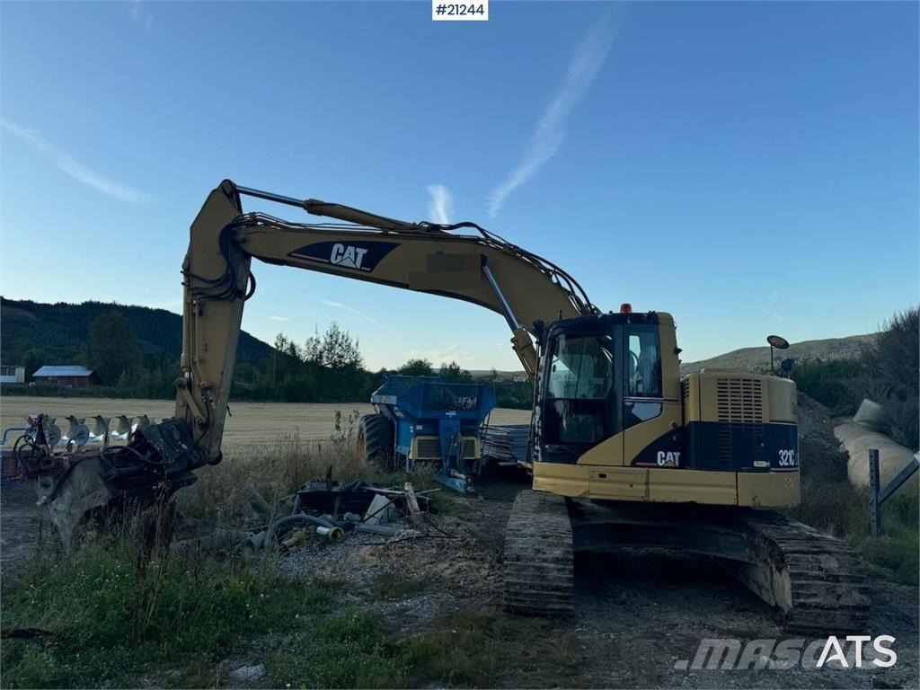 CAT 321C LCR Vikšriniai ekskavatoriai