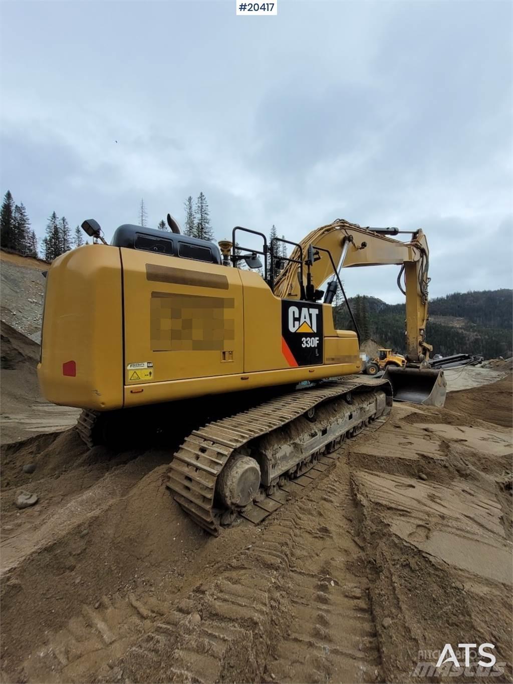 CAT 330F Vikšriniai ekskavatoriai