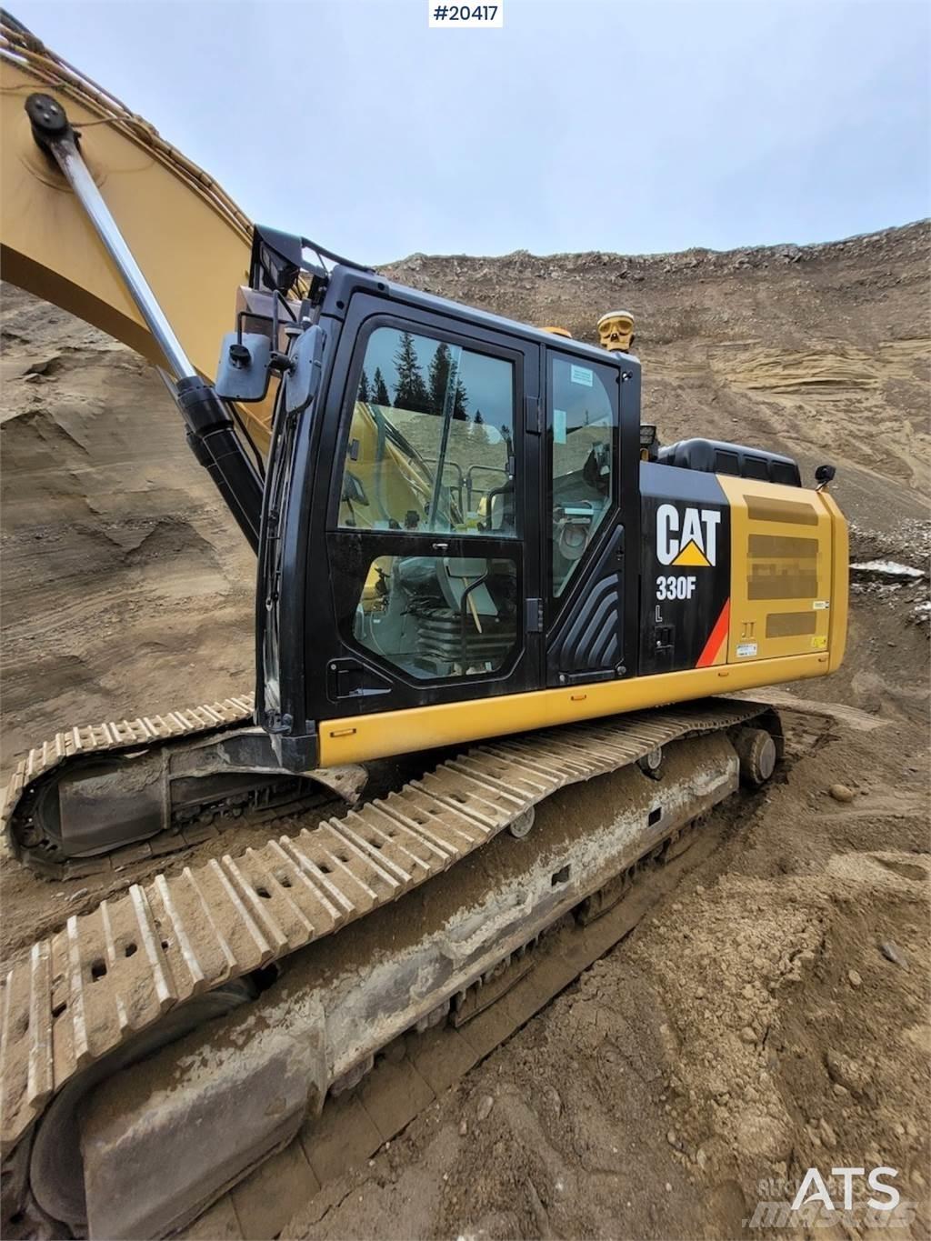 CAT 330F Vikšriniai ekskavatoriai