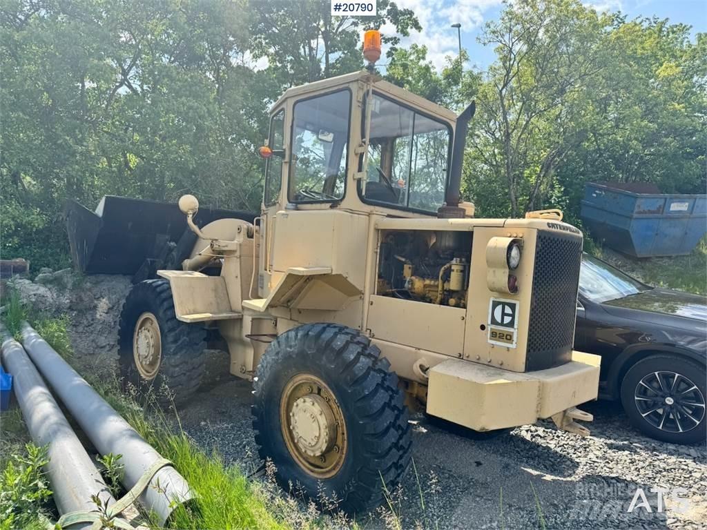 CAT 920 Naudoti ratiniai krautuvai