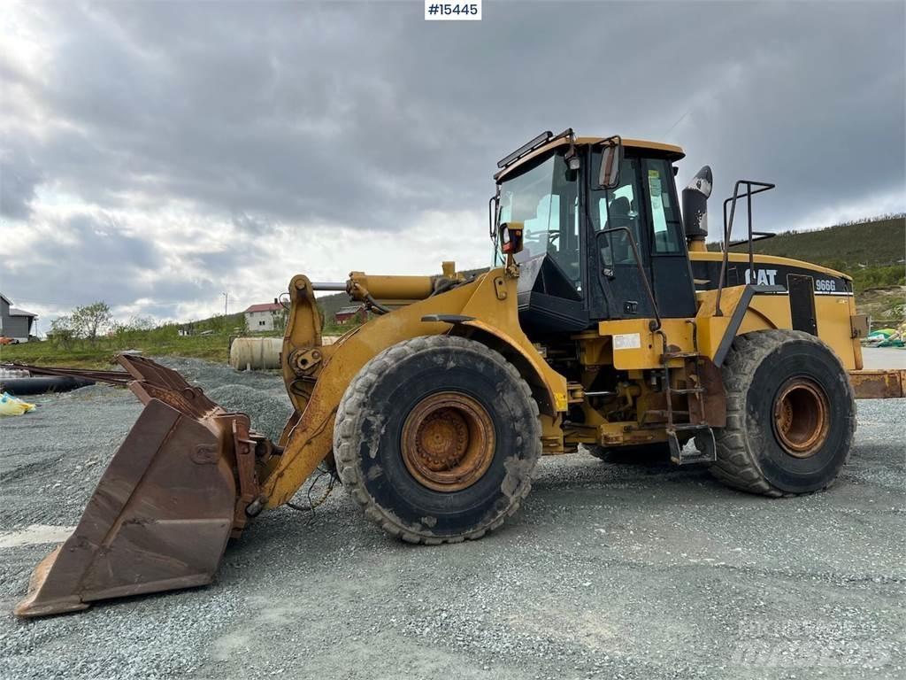 CAT 966G Naudoti ratiniai krautuvai