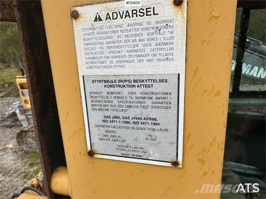 CAT D6R LGP Vikšriniai buldozeriai