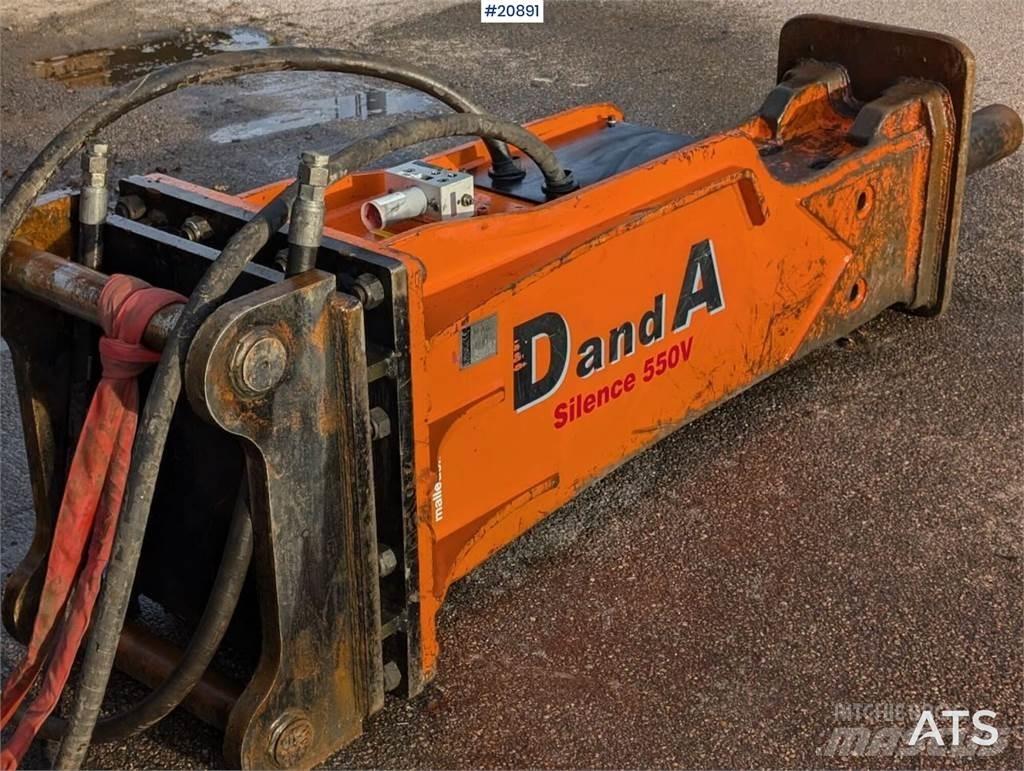  Danda Silence 550V Hidrauliniai kūjai / Trupintuvai
