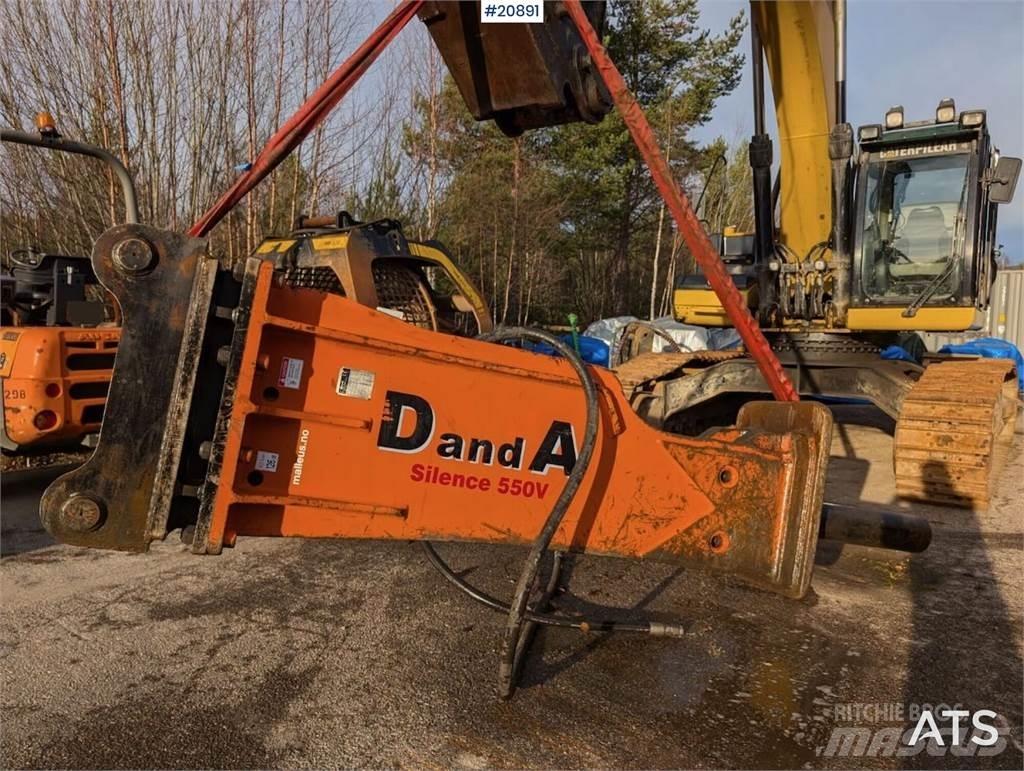  Danda Silence 550V Hidrauliniai kūjai / Trupintuvai