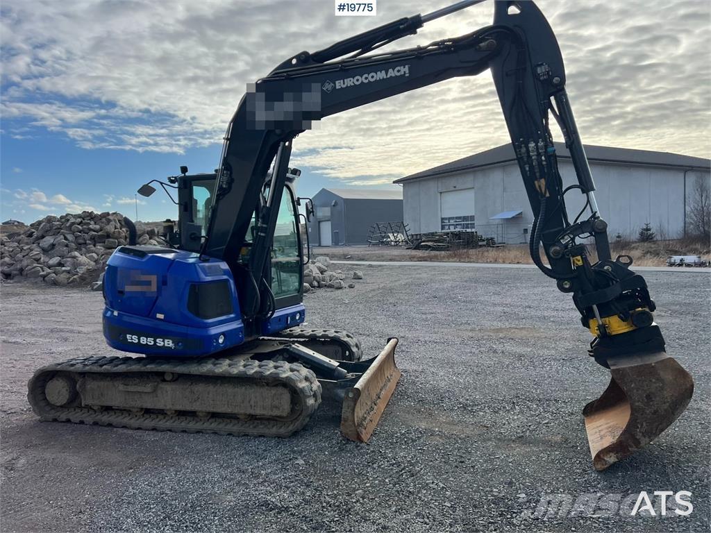 Euromach ES 85 SB4 Vikšriniai ekskavatoriai