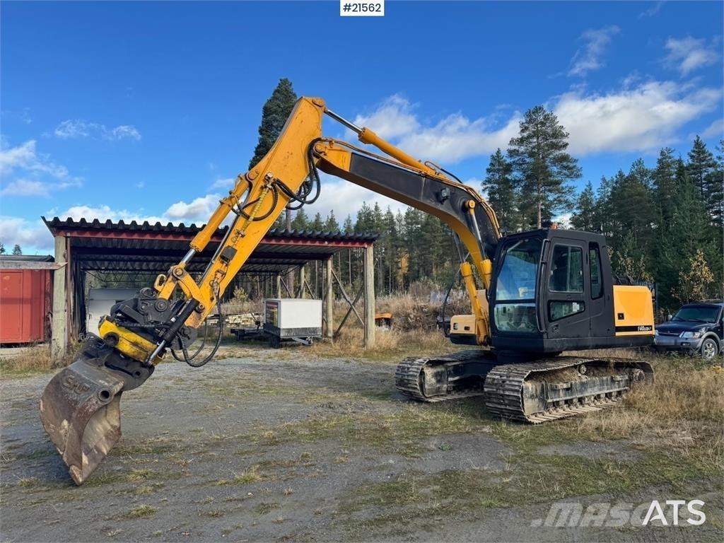 Hyundai 140LC-7 Vikšriniai ekskavatoriai