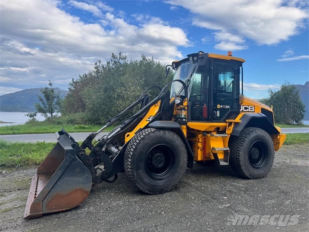 JCB 413K Naudoti ratiniai krautuvai