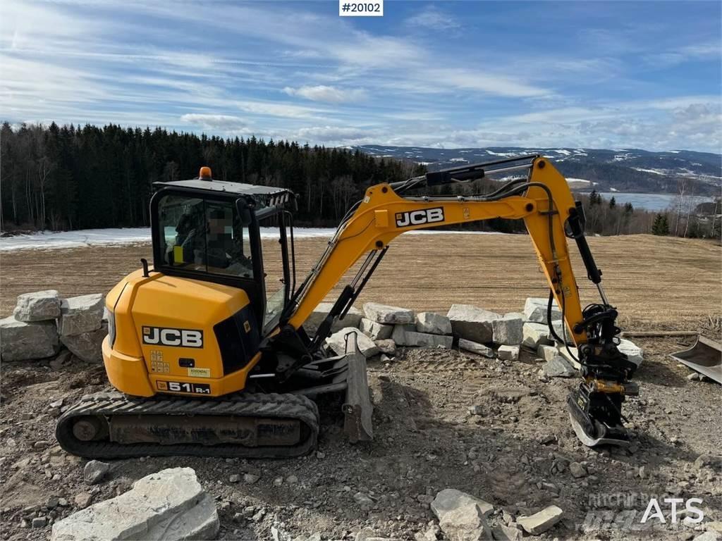 JCB 51R Vikšriniai ekskavatoriai