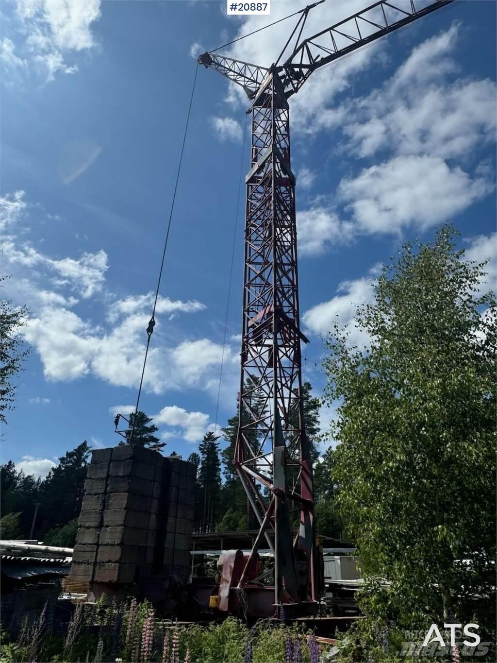 Krøll K35E Tårnkran Bokštiniai kranai