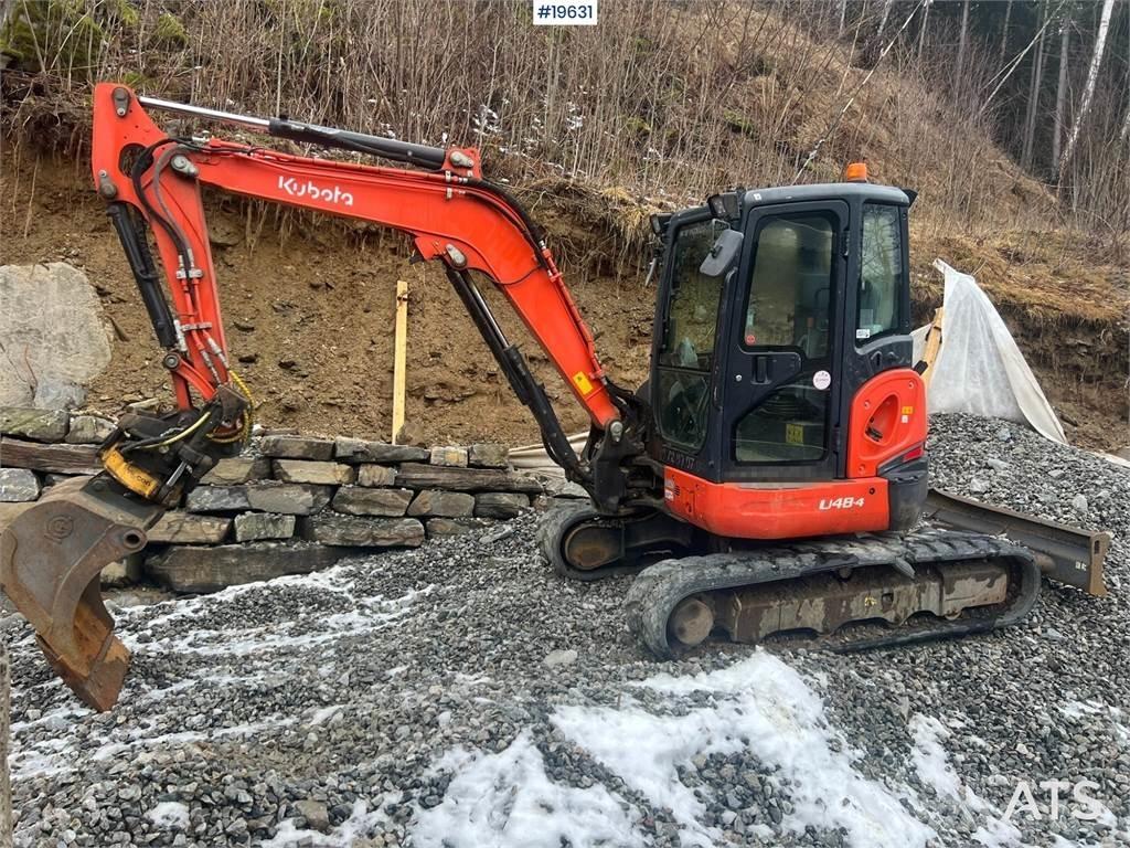Kubota U48-4 Vikšriniai ekskavatoriai