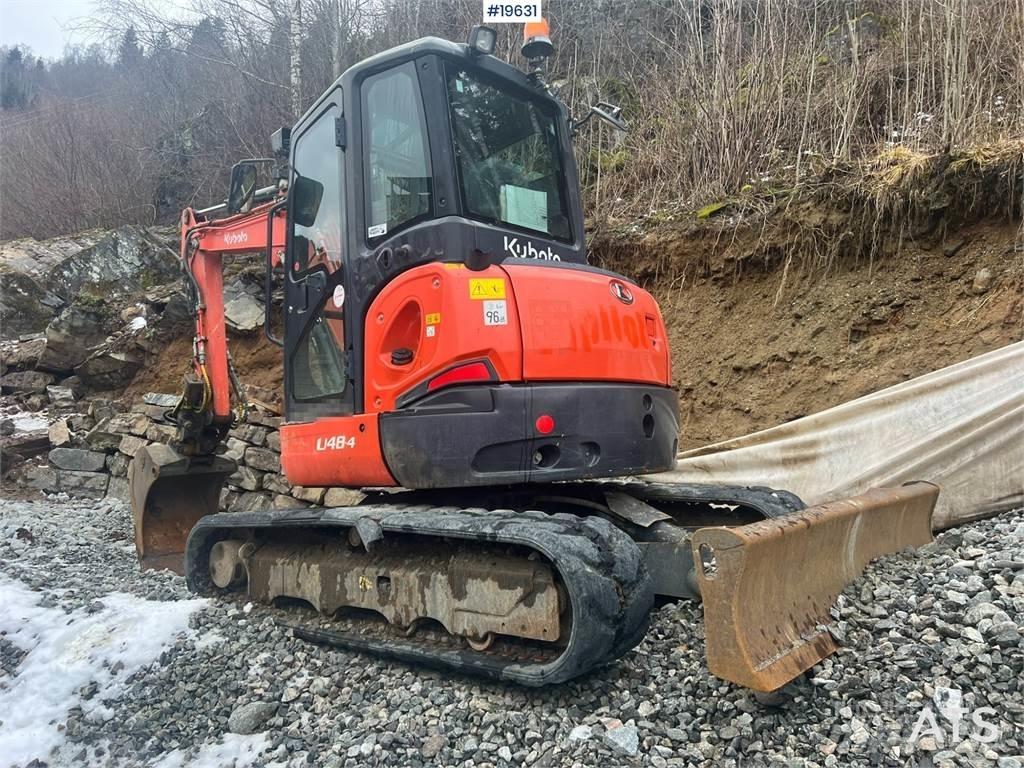 Kubota U48-4 Vikšriniai ekskavatoriai