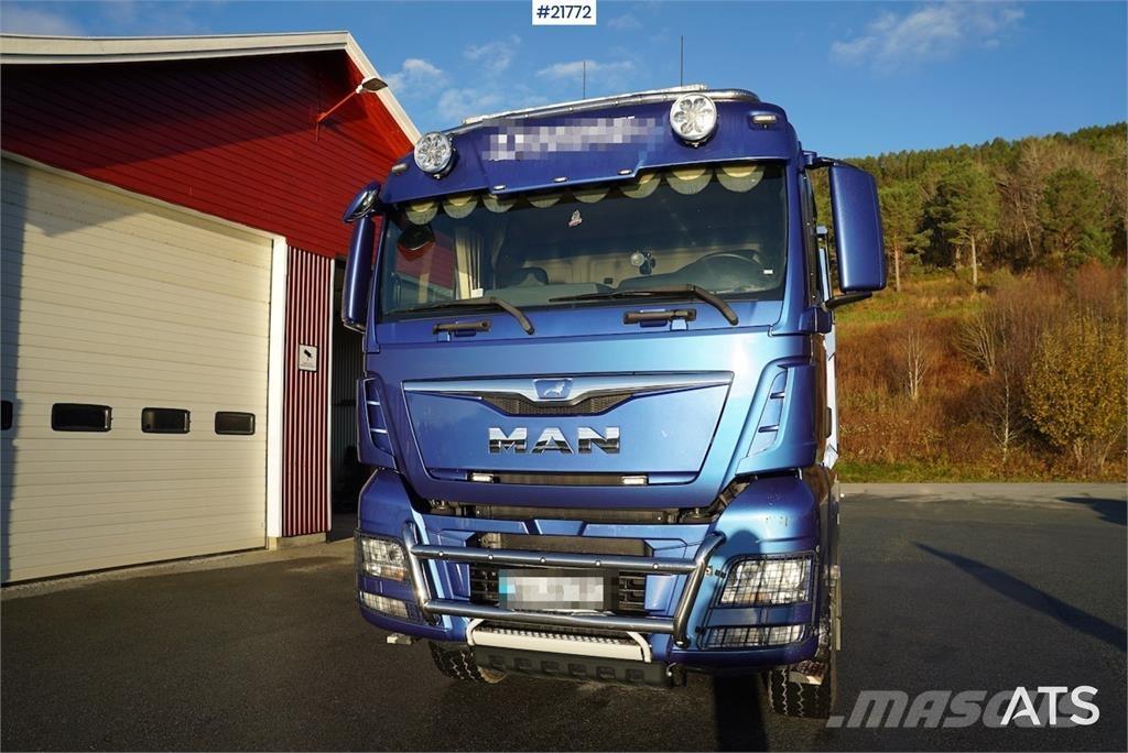 MAN TGX 26.580 Savivarčių priekabų vilkikai
