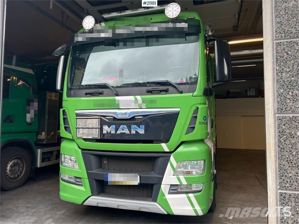 MAN TGX 35.560 Kombinuotos paskirties / vakuuminiai sunkvežimiai