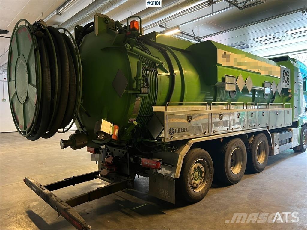 MAN TGX 35.560 Kombinuotos paskirties / vakuuminiai sunkvežimiai