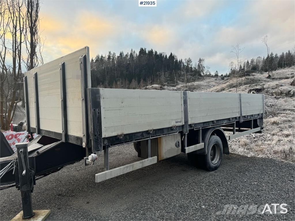 Maur 1-Axle Trailer Platformos / Pakrovimas iš šono