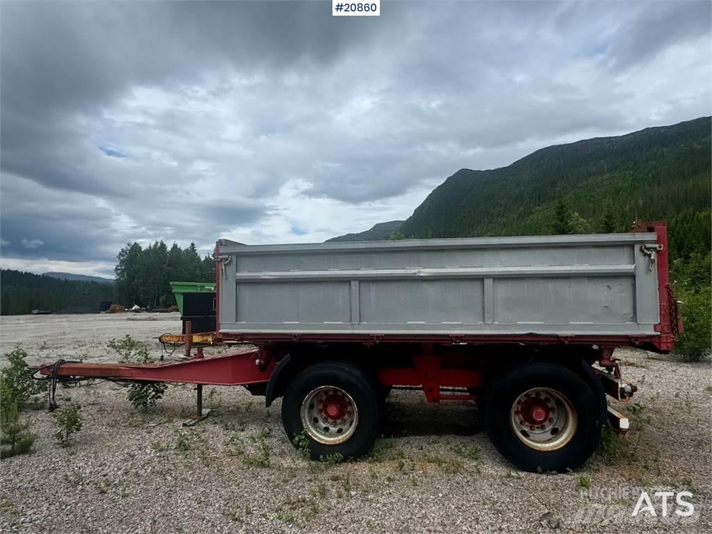 Maur Bogie Trailer Platformos / Pakrovimas iš šono