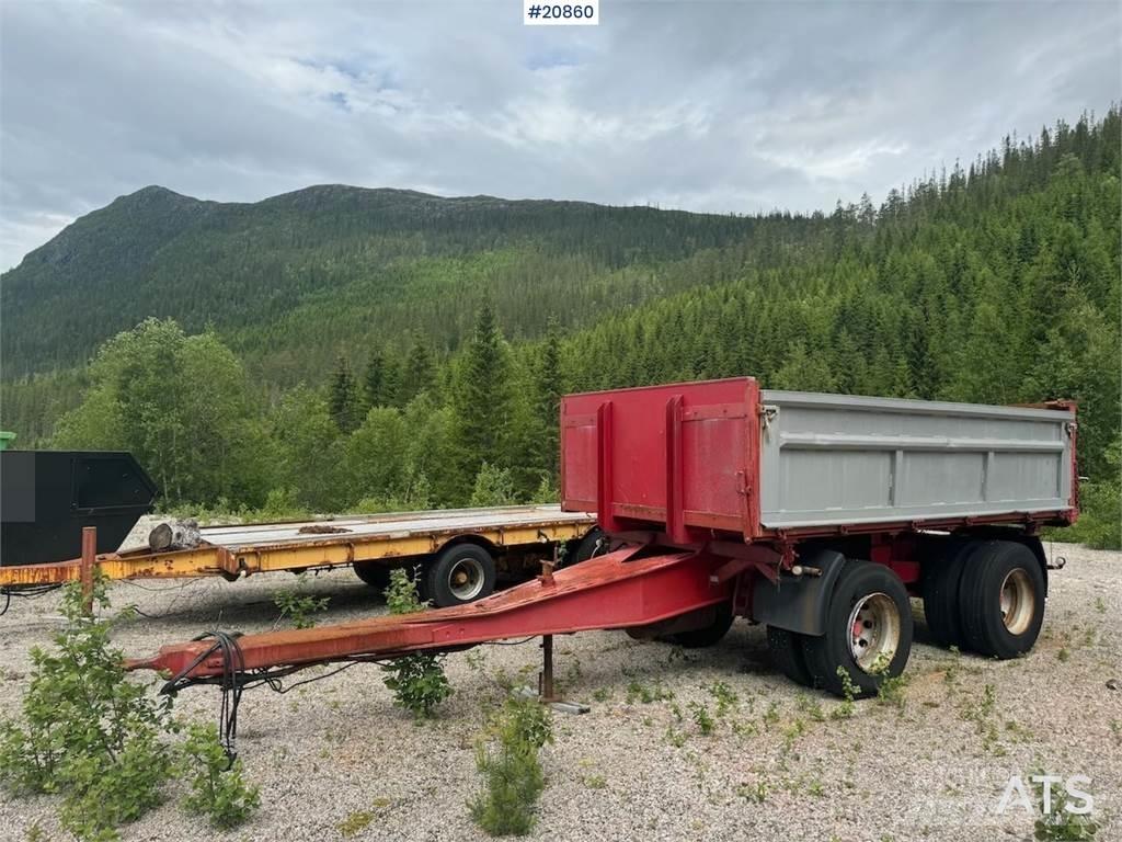 Maur Bogie Trailer Platformos / Pakrovimas iš šono