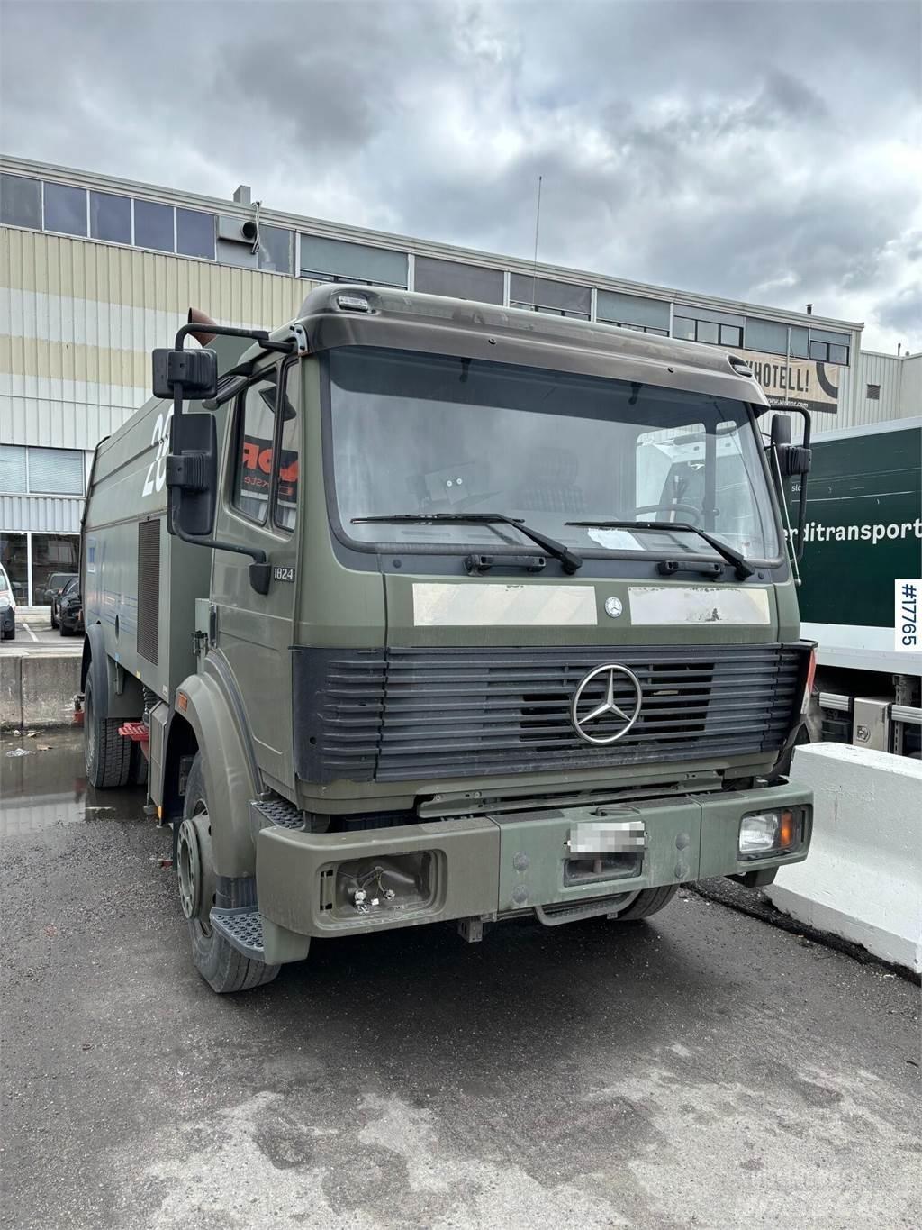 Mercedes-Benz 1824 Šlavimo sunkvežimiai