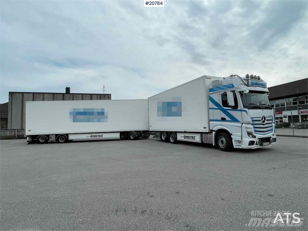 Mercedes-Benz Actros Sunkvežimiai su dengtu kėbulu