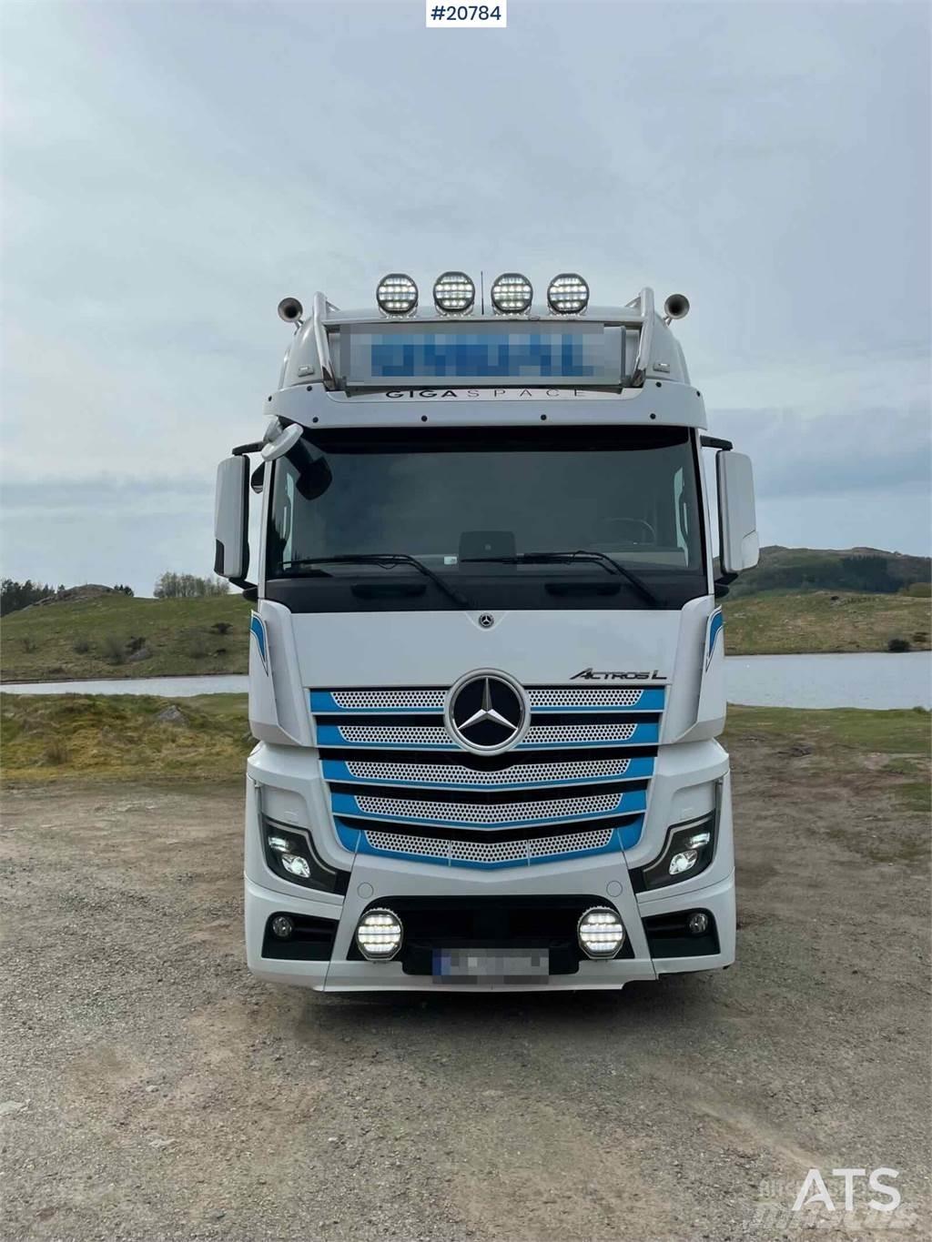 Mercedes-Benz Actros Sunkvežimiai su dengtu kėbulu