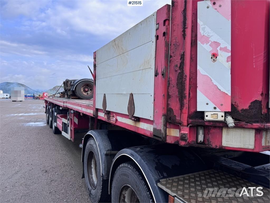  Noteboom 2008 Bortinių sunkvežimių priekabos su nuleidžiamais bortais