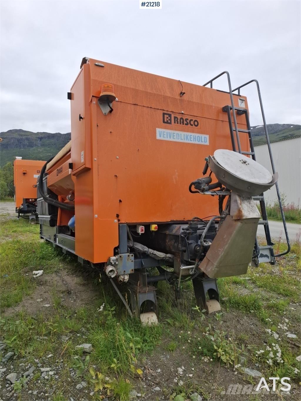 Rasco Solid Smėlio ir druskos barstytuvai