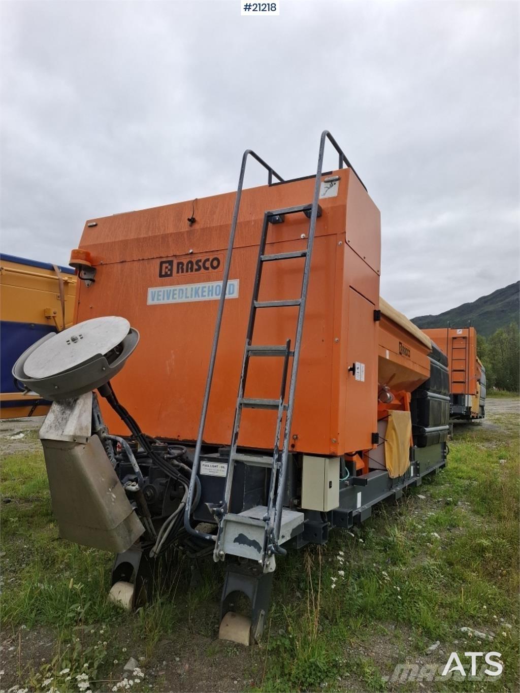 Rasco Solid Smėlio ir druskos barstytuvai