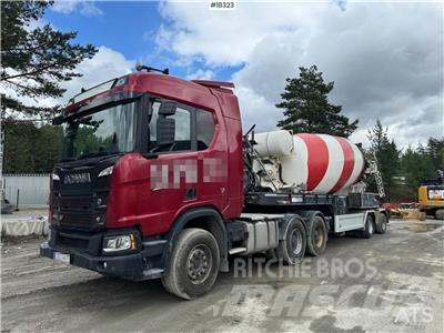 Scania R580 Kitos puspriekabės