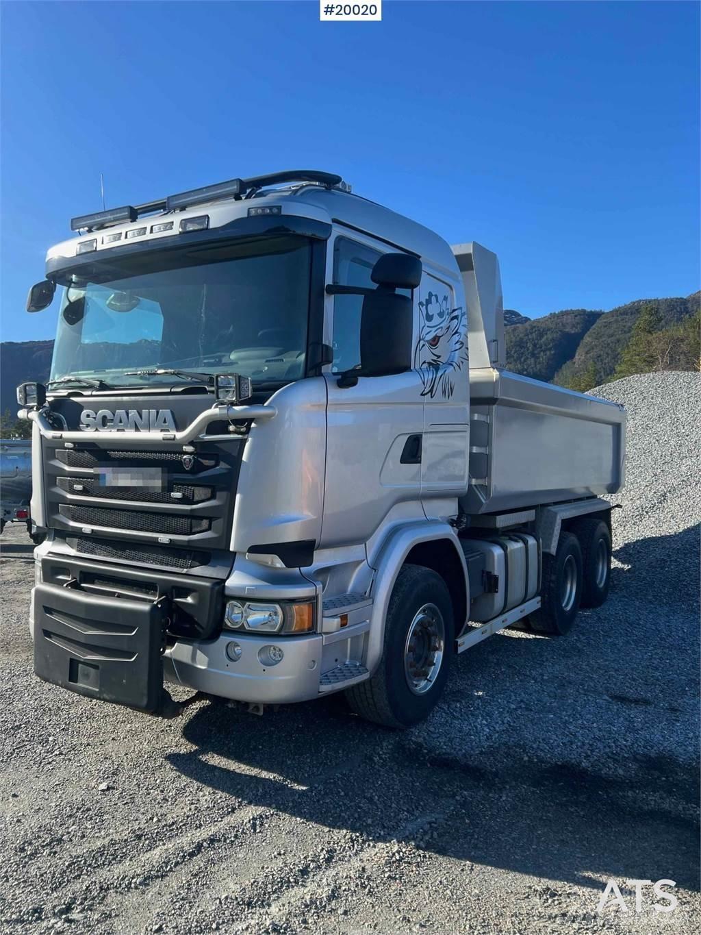 Scania R580 Savivarčių priekabų vilkikai