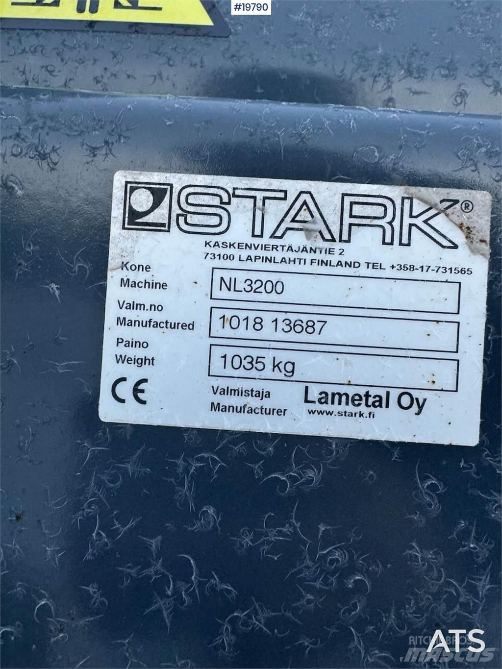 Stark NL3200 V-plow Statyba - Kita
