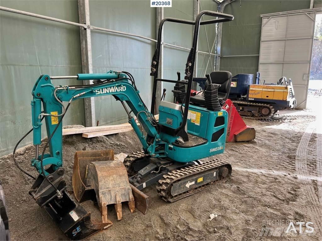 Sunward SWE08B Vikšriniai ekskavatoriai
