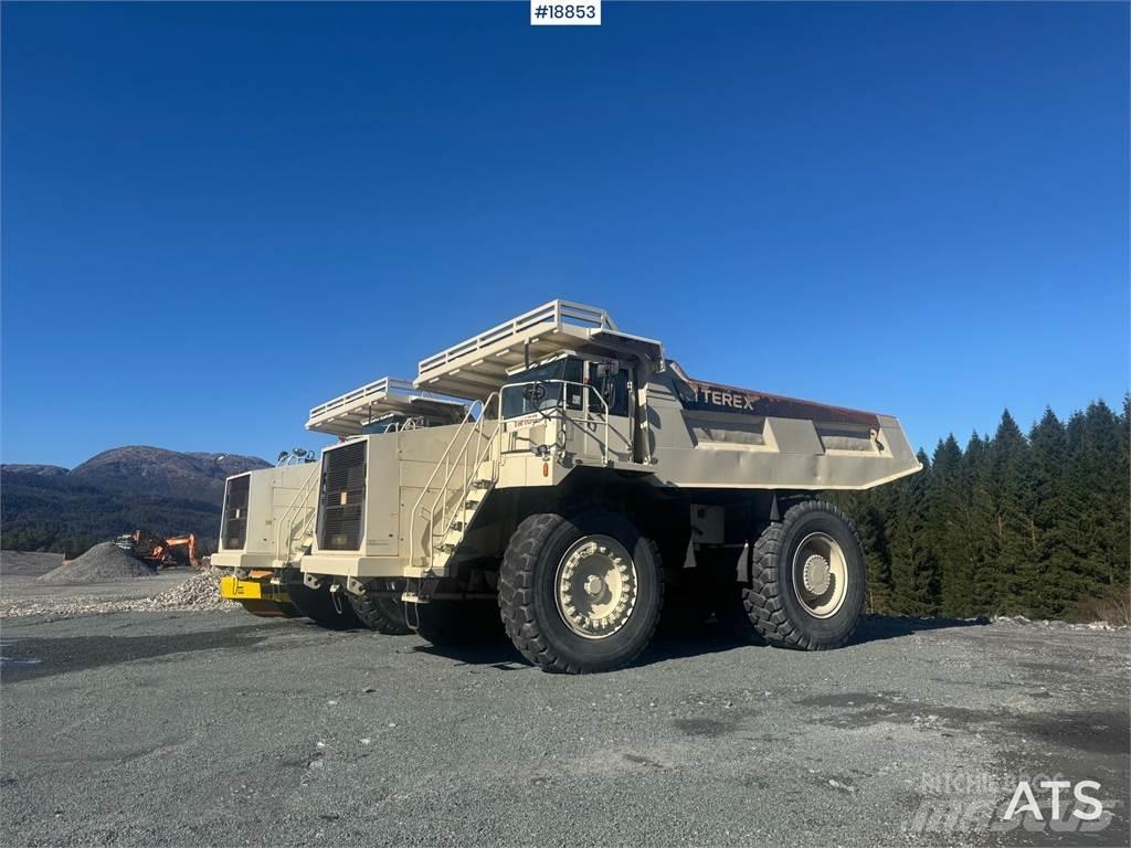 Terex TR 100. Statybiniai savivarčiai sunkvežimiai