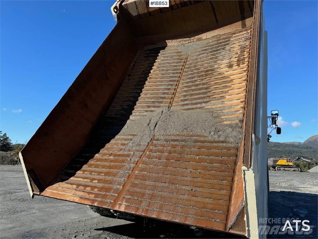 Terex TR 100. Statybiniai savivarčiai sunkvežimiai