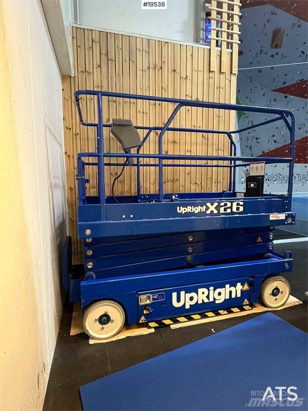 UpRight X26N Kiti keltuvai ir platformos