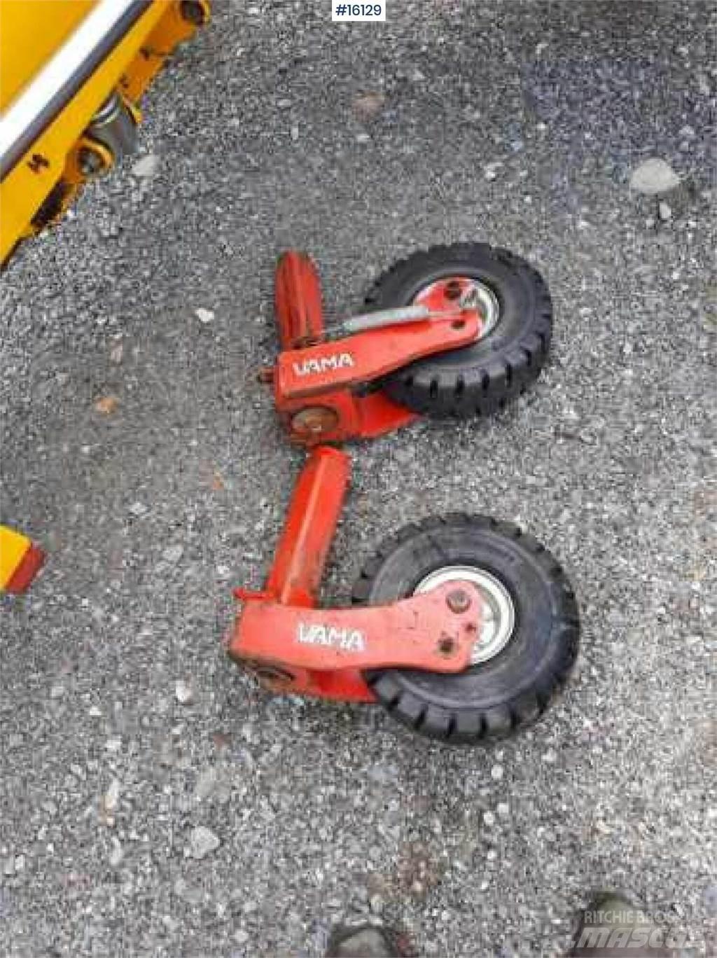 Vama brøyteskjær Kiti naudoti statybos komponentai