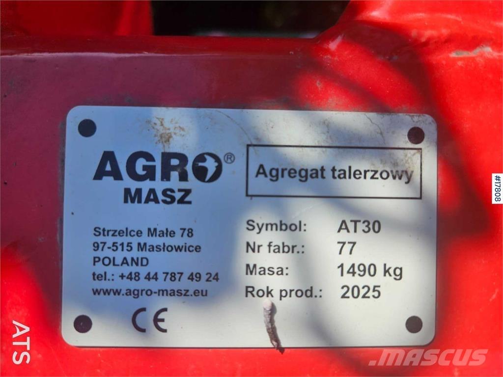 Agromasz AT30 Diskinės akėčios