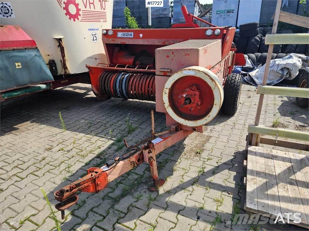 Agromet Z 224 Stačiakampių ryšulių presai