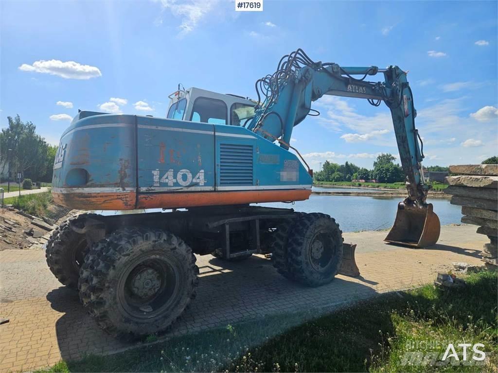 Atlas 1404 Ratiniai ekskavatoriai
