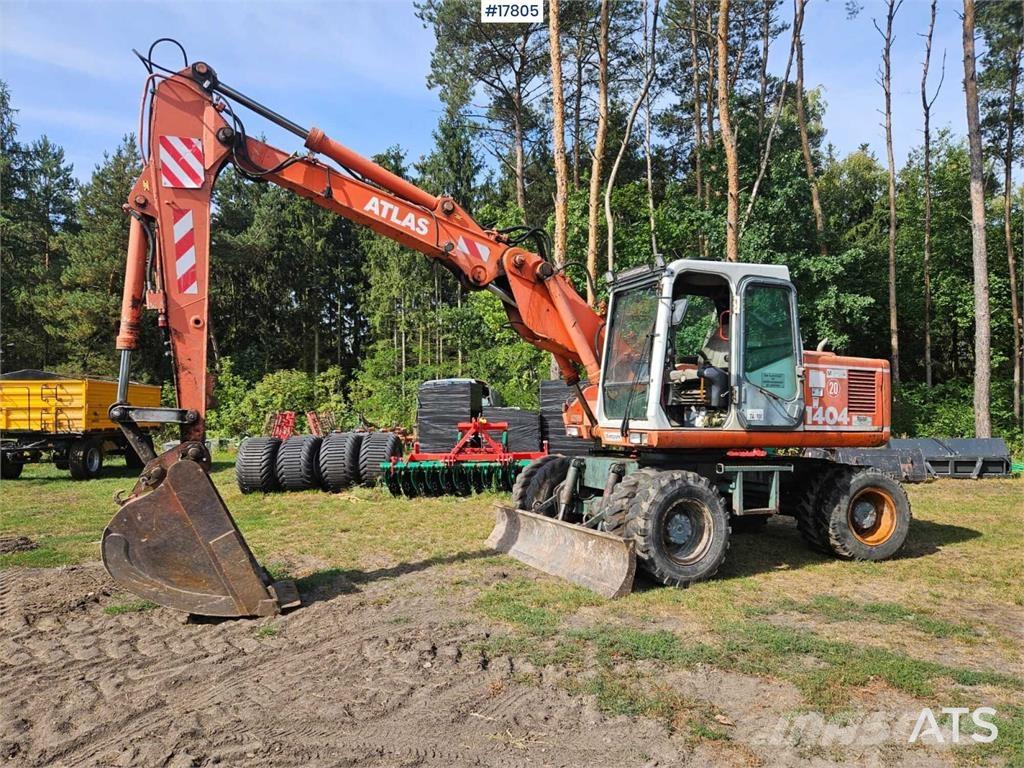 Atlas 1404 Ratiniai ekskavatoriai