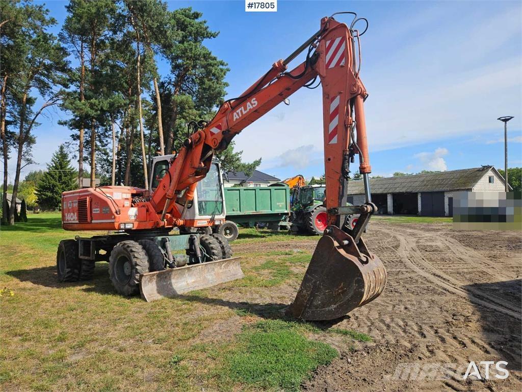 Atlas 1404 Ratiniai ekskavatoriai