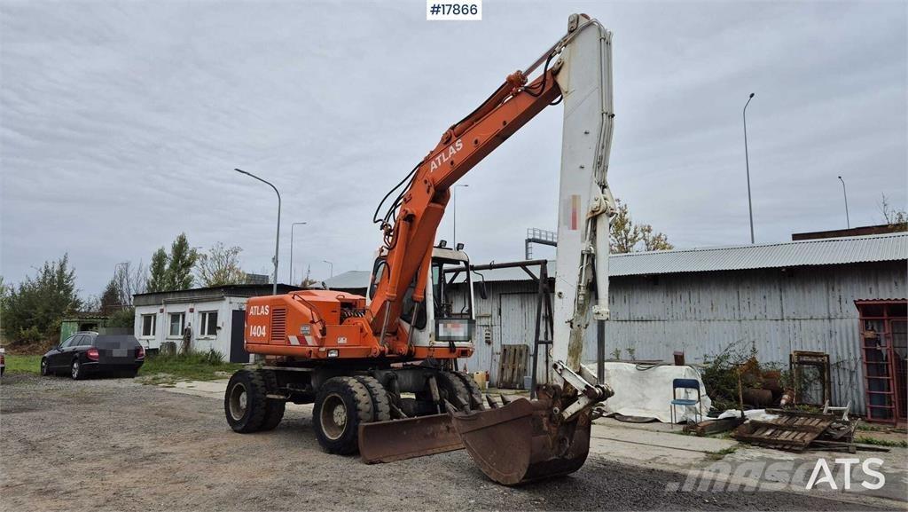 Atlas 1404 Ratiniai ekskavatoriai