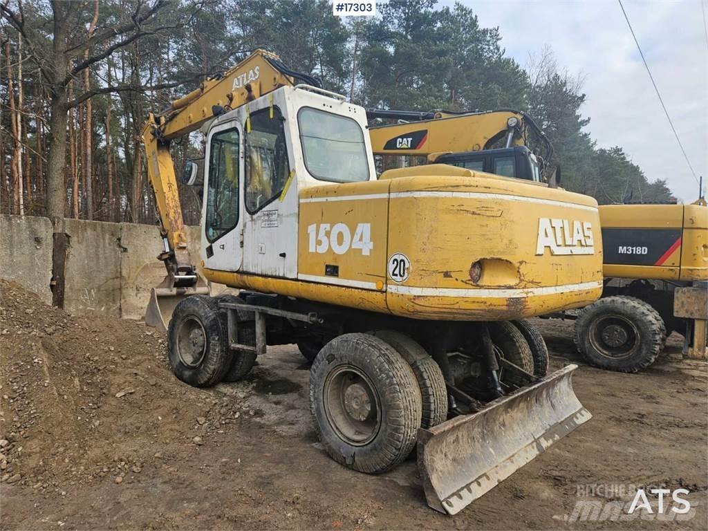 Atlas 1504 Ratiniai ekskavatoriai