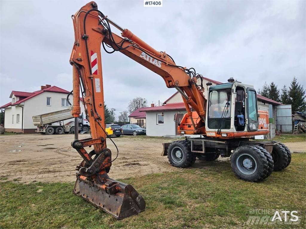 Atlas 1504 Ratiniai ekskavatoriai