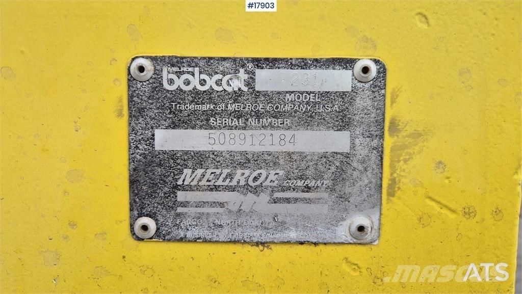 Bobcat 231 Mini ekskavatoriai < 7 t