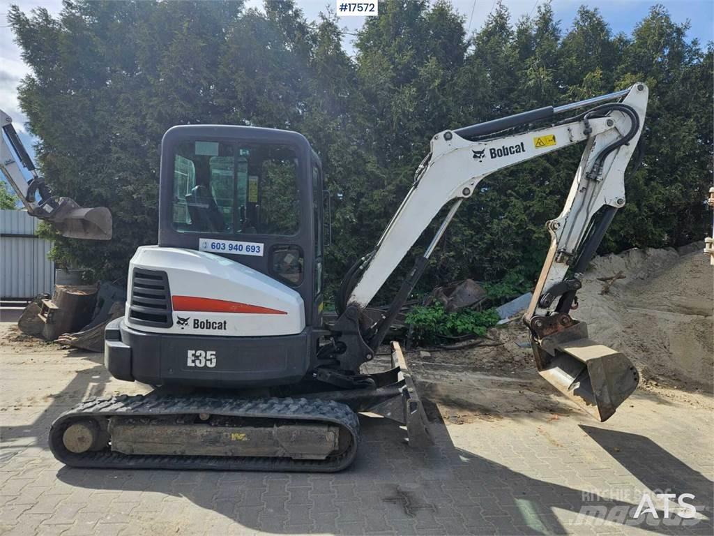 Bobcat E35 Mini ekskavatoriai < 7 t