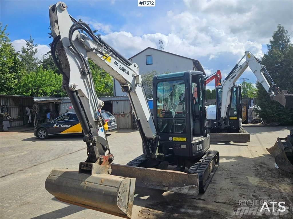 Bobcat E35 Mini ekskavatoriai < 7 t