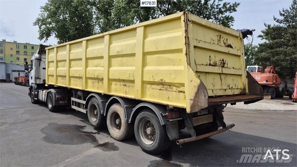 Bodex KIS 3W-S Savivartės puspriekabės
