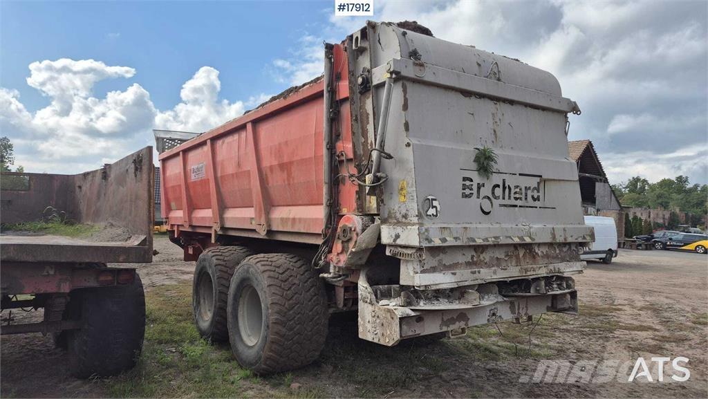 Brochard EV2200-OBS Mėšlo barstytuvai