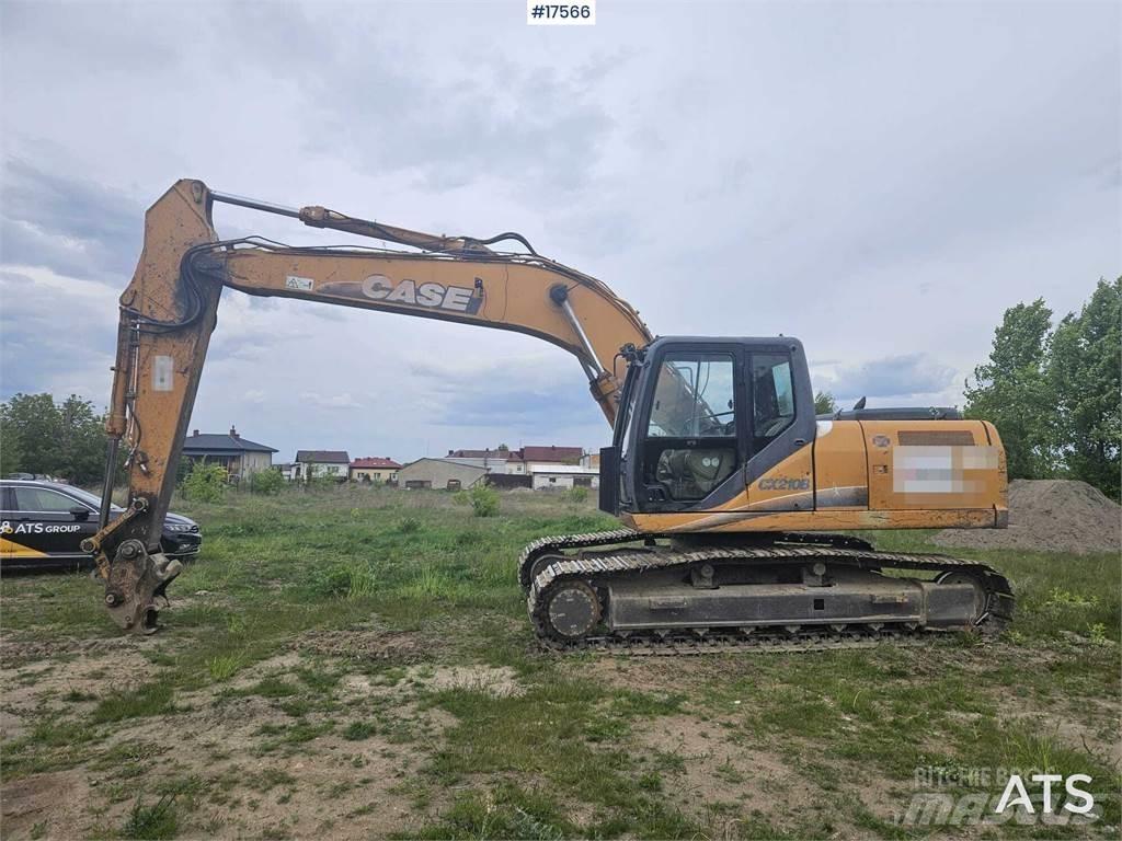 CASE CX210B Vikšriniai ekskavatoriai