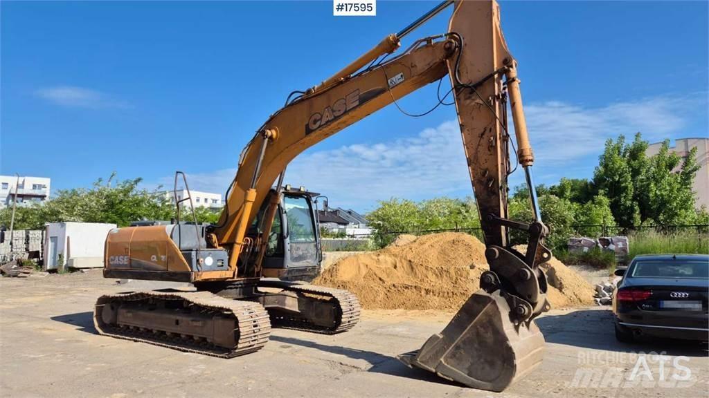 CASE CX210B Vikšriniai ekskavatoriai